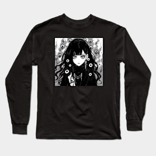 Horror Eyes Long Sleeve T-Shirt